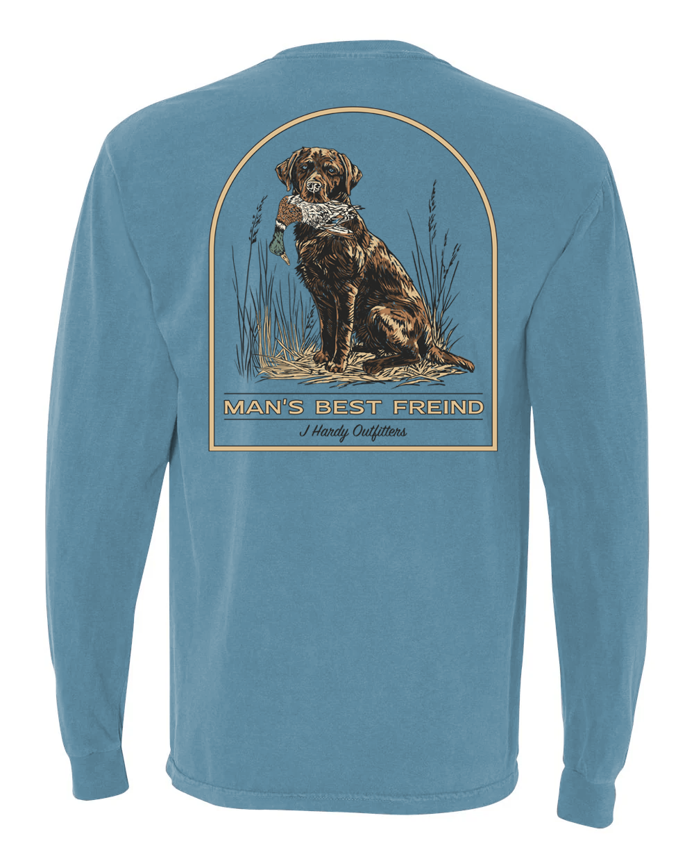 MAN`S BEST FRIEND L/S TEE – J Hardy Outfitters